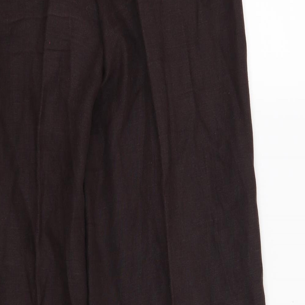 NEXT Womens Brown   Trousers  Size 12 L30 in