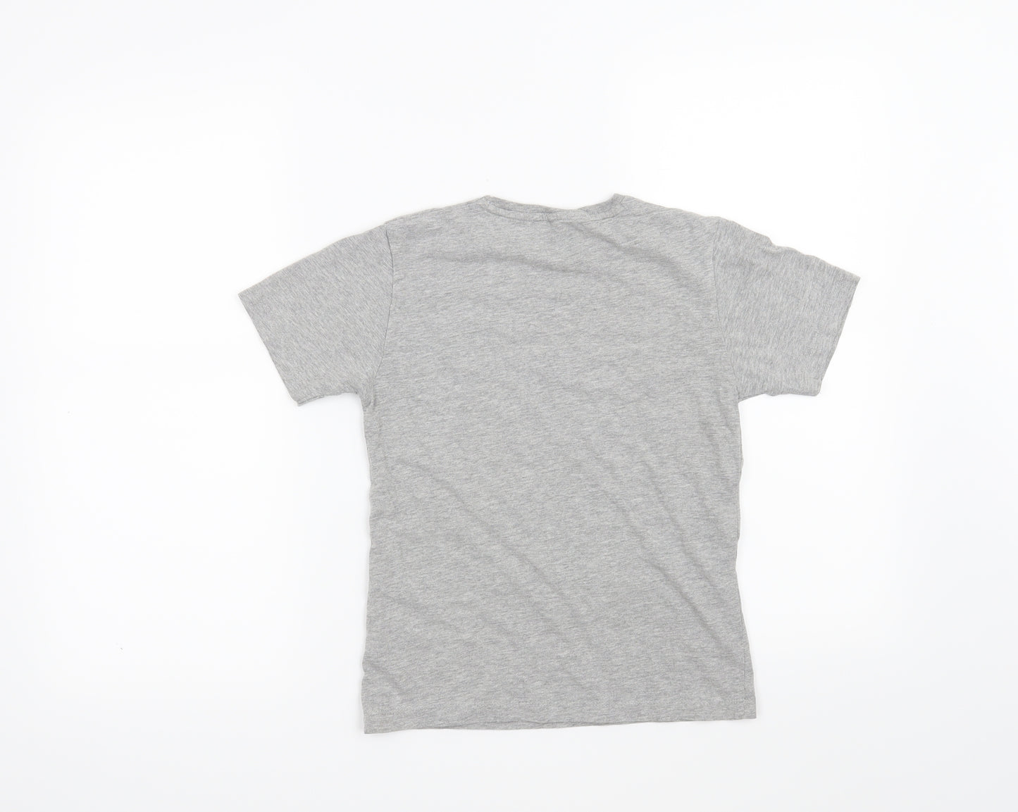 Rebel Boys Grey   Pullover T-Shirt Size 9-10 Years  - Los Angeles Iron & Wheels