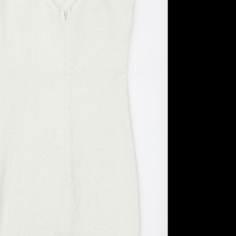 Boohoo Womens White   Mini  Size 10