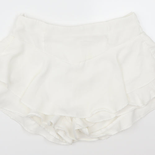 K Zell Womens White   Maxi Skort Size 28 in