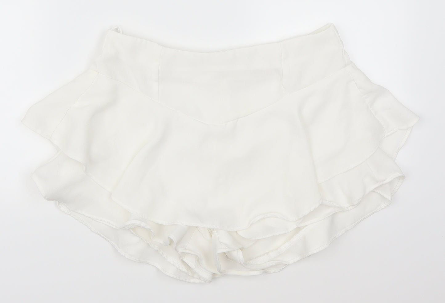 K Zell Womens White   Maxi Skort Size 28 in