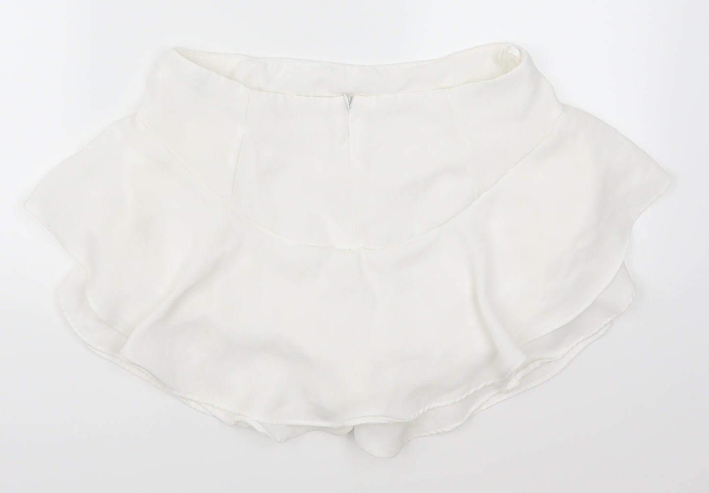 K Zell Womens White   Maxi Skort Size 28 in