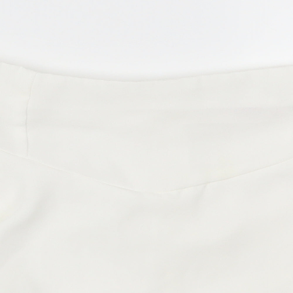 K Zell Womens White   Maxi Skort Size 28 in