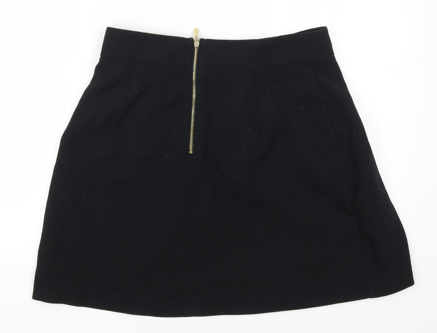 Marks and Spencer Womens Black   Skater Skirt Size 12