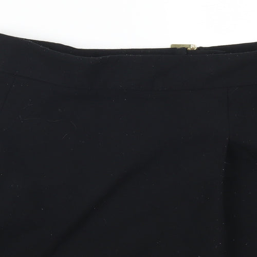 Marks and Spencer Womens Black   Skater Skirt Size 12