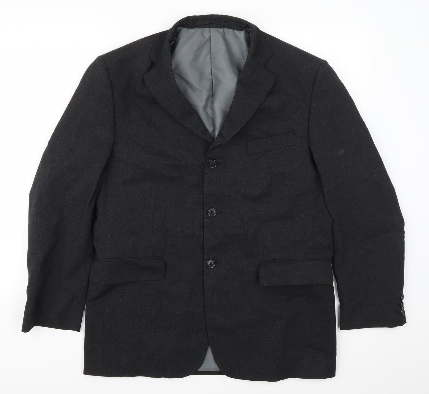 Marks and Spencer Mens Grey   Jacket Suit Jacket Size 40