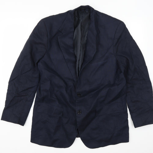 Yaly Couture Mens Blue   Jacket Suit Jacket Size 42