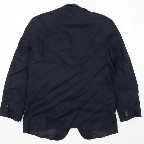 Yaly Couture Mens Blue   Jacket Suit Jacket Size 42