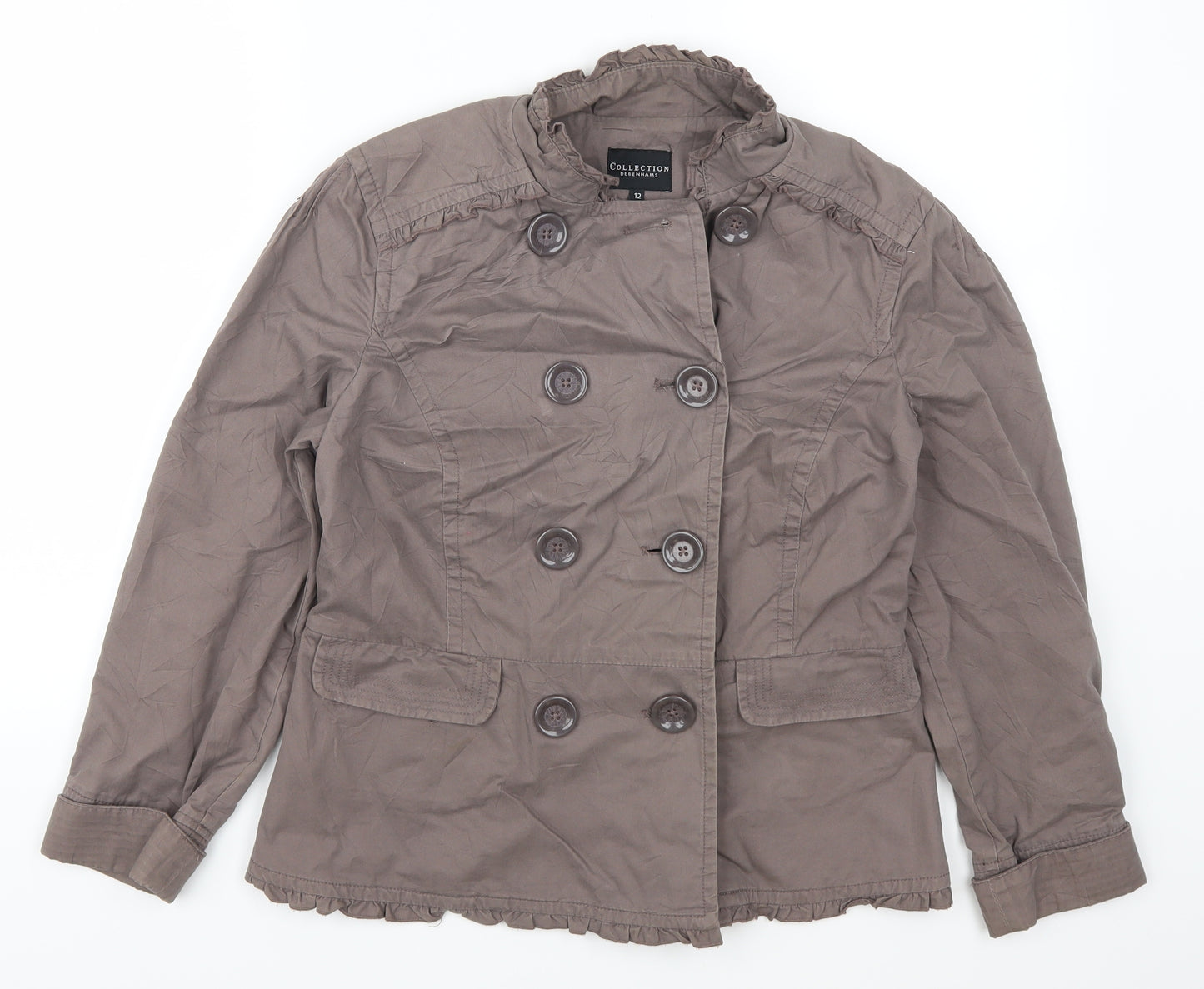 Debenhams Womens Brown   Jacket  Size 12