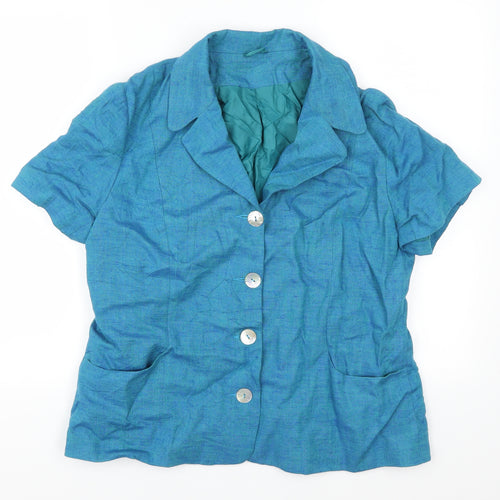 Dorothy Perkins Womens Blue   Jacket  Size 18