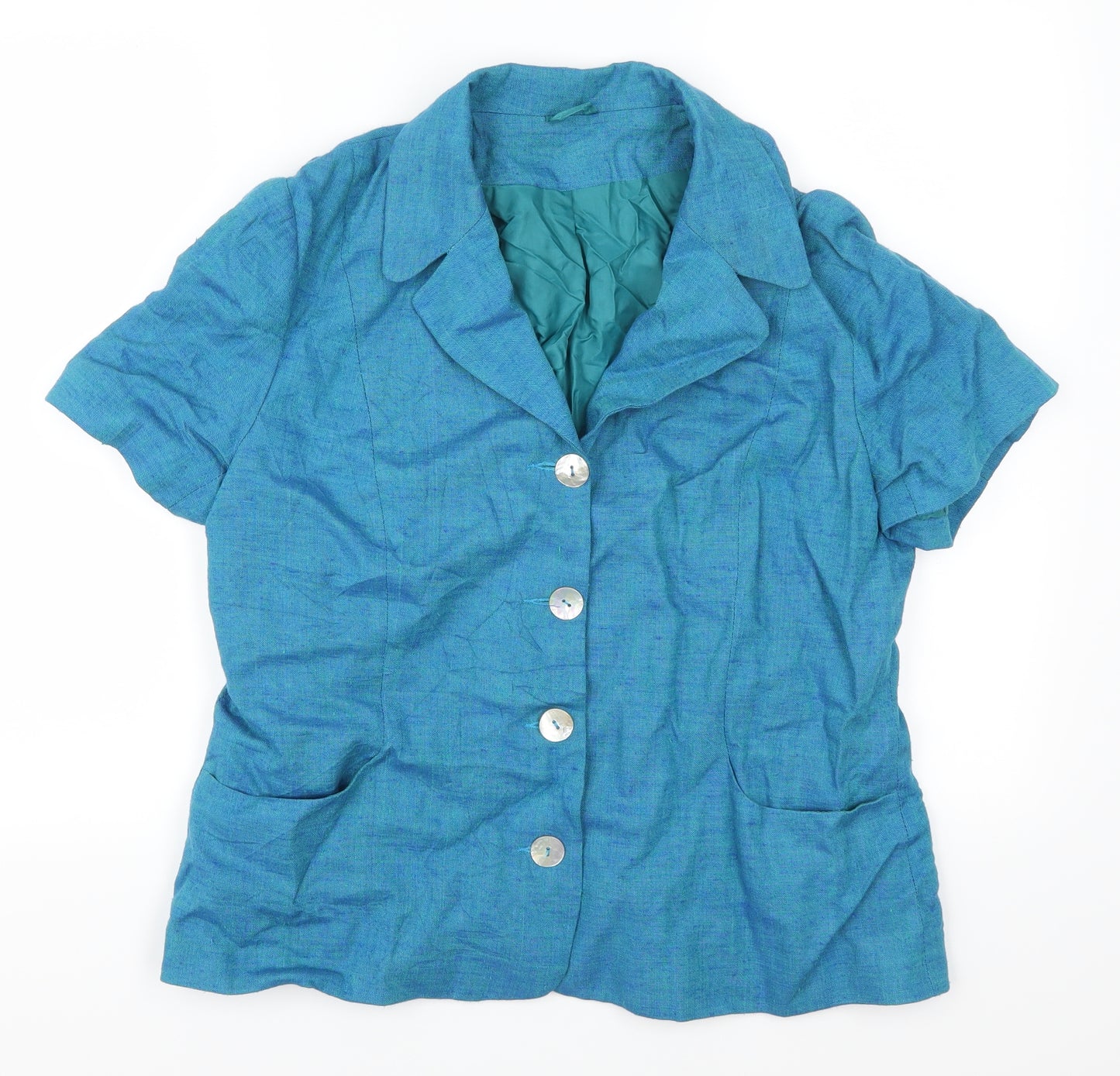 Dorothy Perkins Womens Blue   Jacket  Size 18