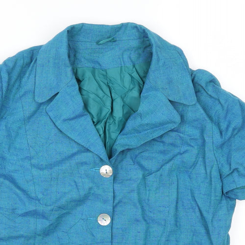 Dorothy Perkins Womens Blue   Jacket  Size 18