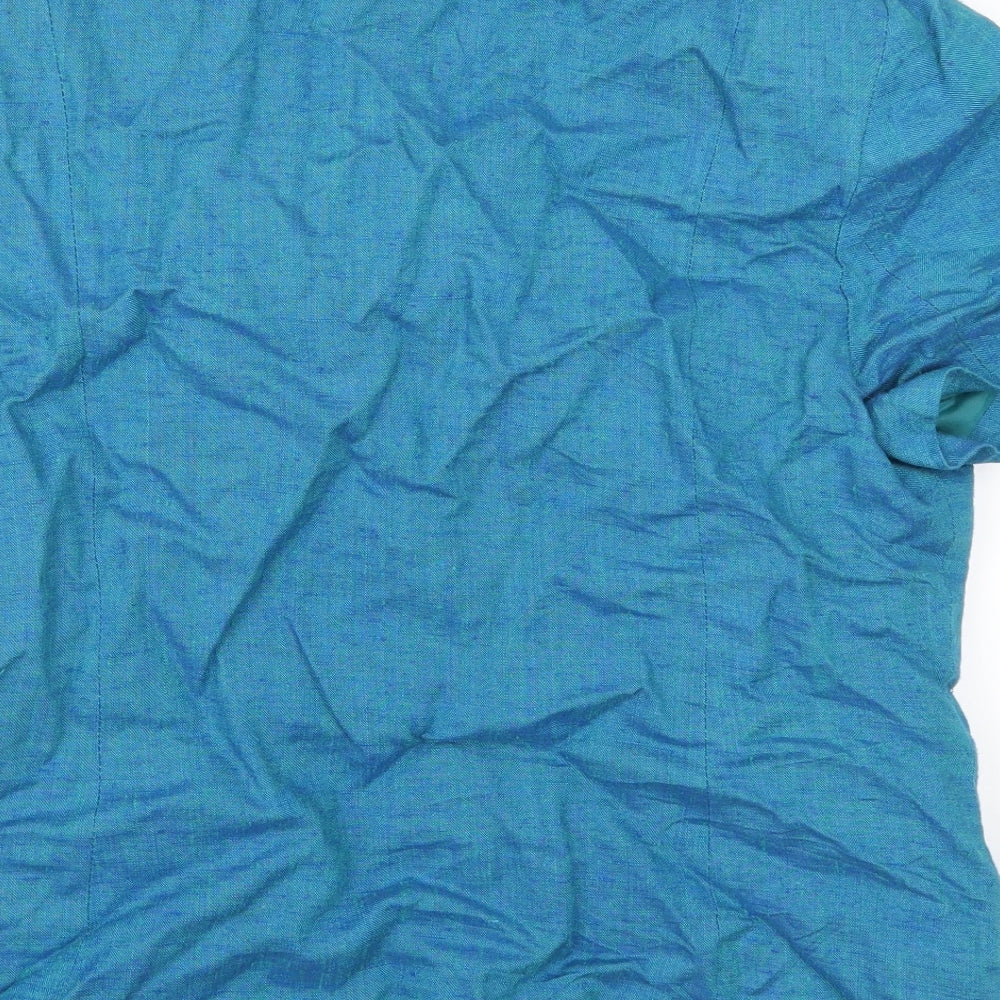 Dorothy Perkins Womens Blue   Jacket  Size 18