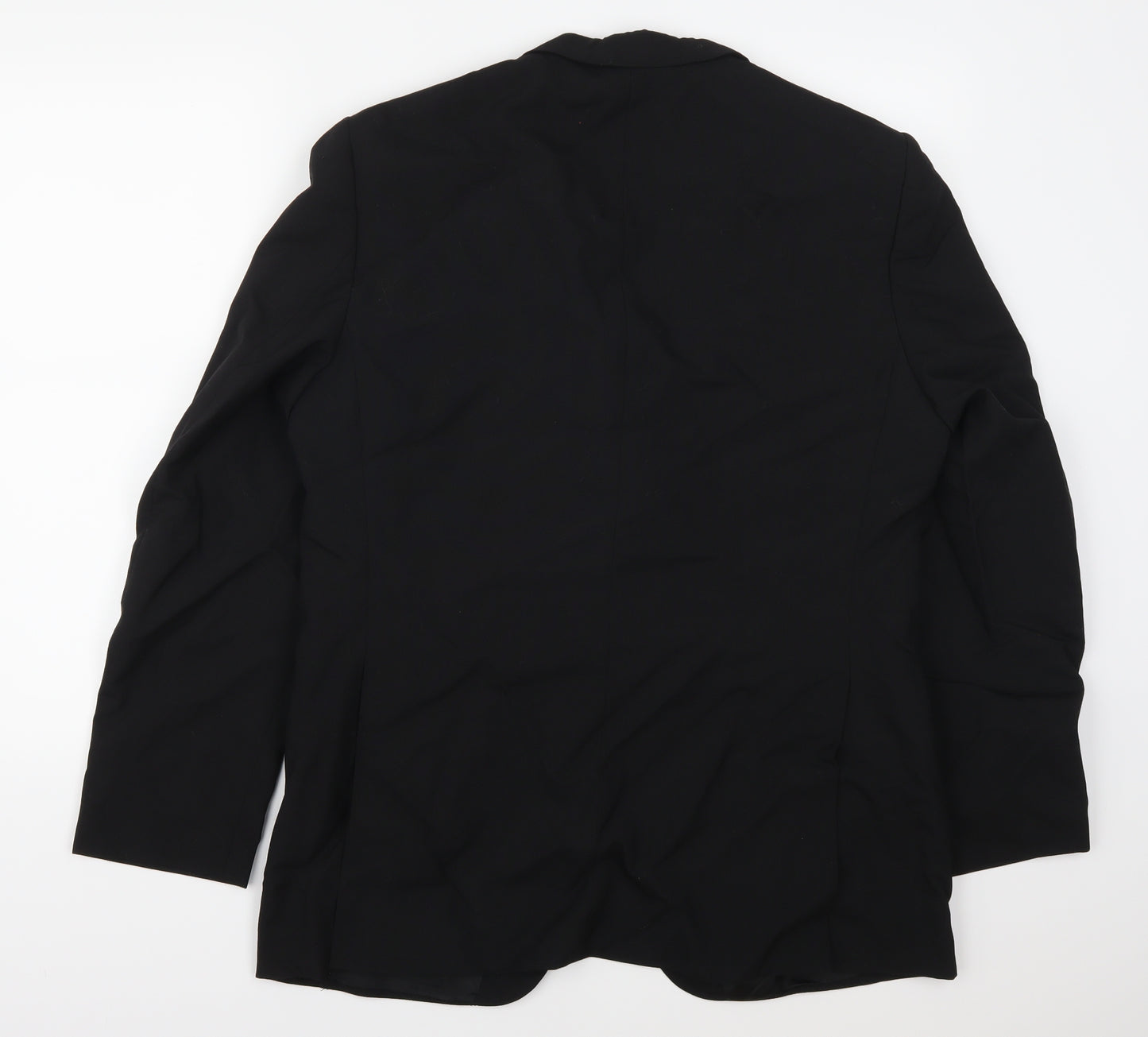 Varteks Mens Black   Jacket Suit Jacket Size 40