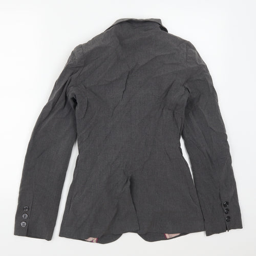 New Look Womens Grey   Jacket Suit Jacket Size 8