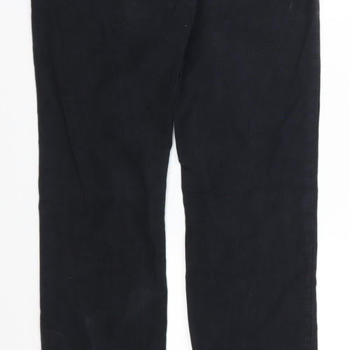 Hudson Mens Black  Denim Straight Jeans Size 28 L30 in