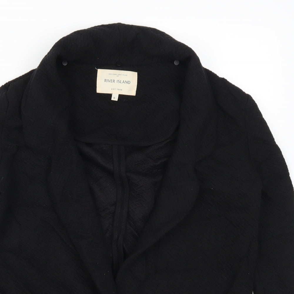 River Island Womens Black   Jacket  Size 6