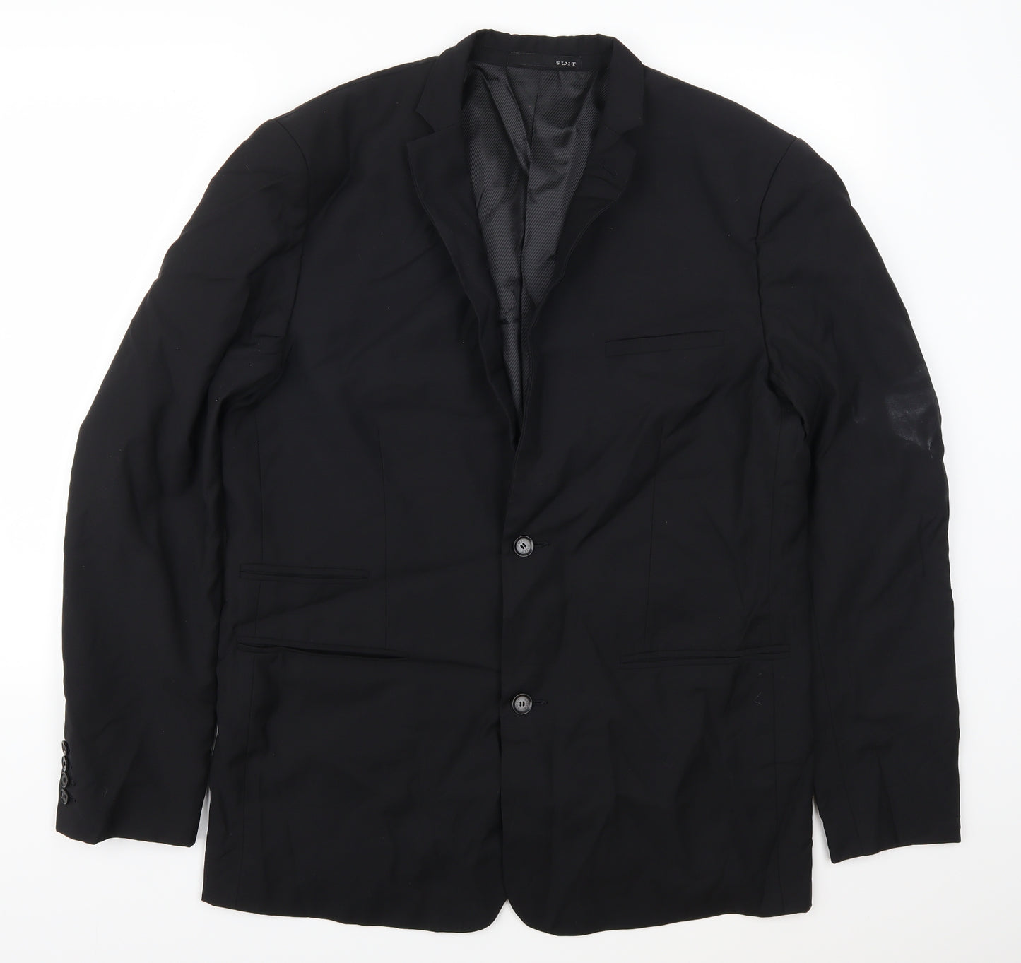 SUIT Mens Black   Jacket Suit Jacket Size 42