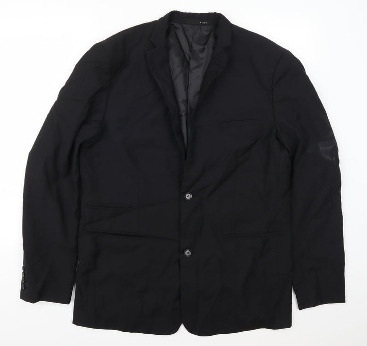 SUIT Mens Black   Jacket Suit Jacket Size 42