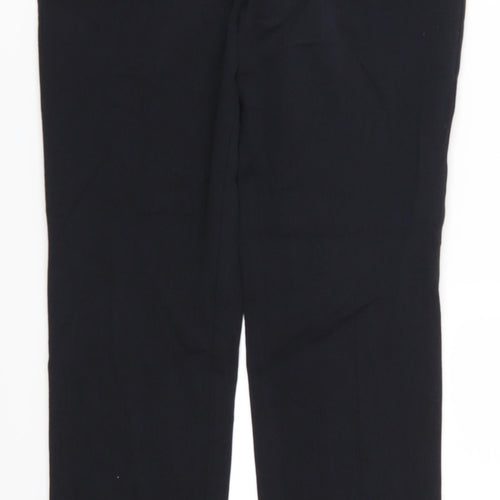 Papaya Womens Blue   Trousers  Size 8 L30 in