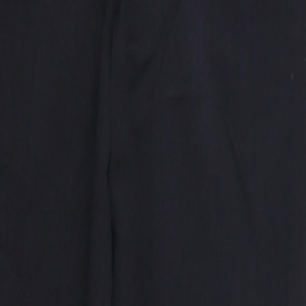 Papaya Womens Blue   Trousers  Size 8 L30 in