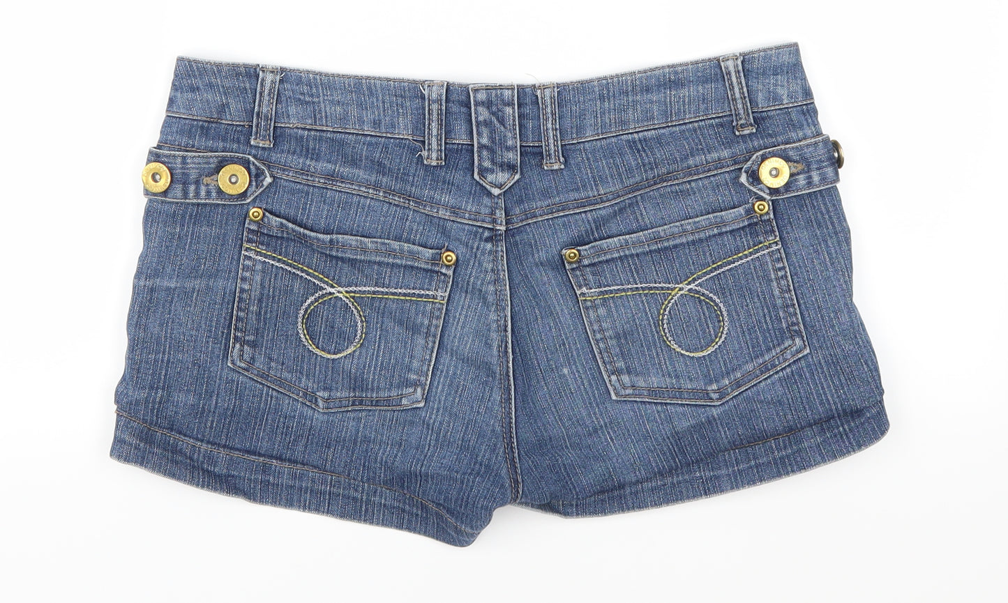 Denim Co Womens Blue  Denim Hot Pants Shorts Size 10