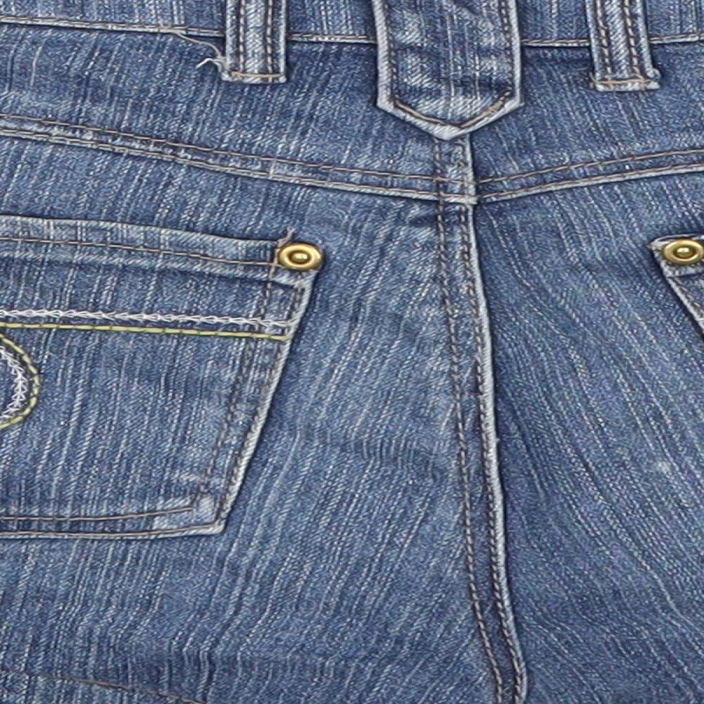 Denim Co Womens Blue  Denim Hot Pants Shorts Size 10