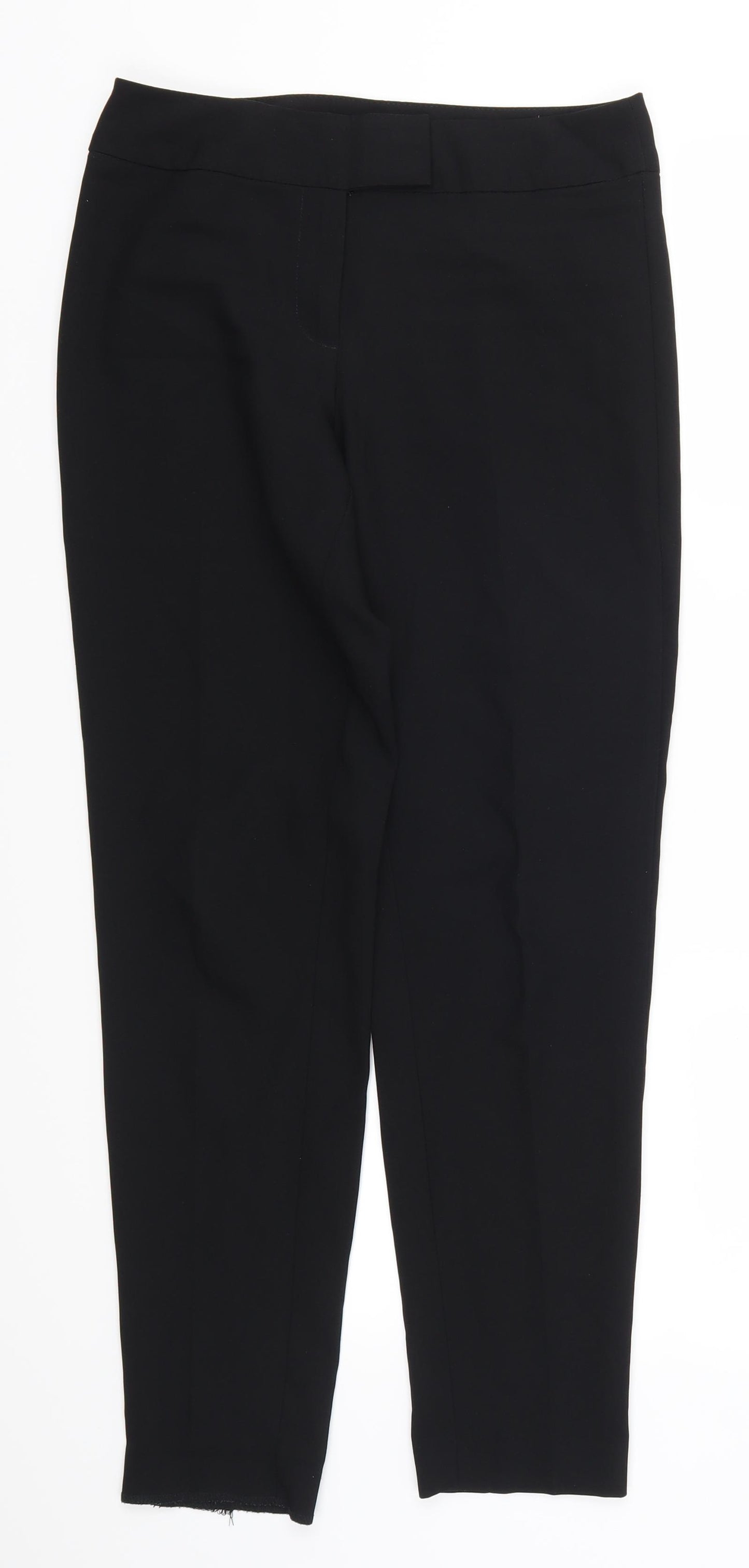 George Womens Black   Trousers  Size 8 L28 in