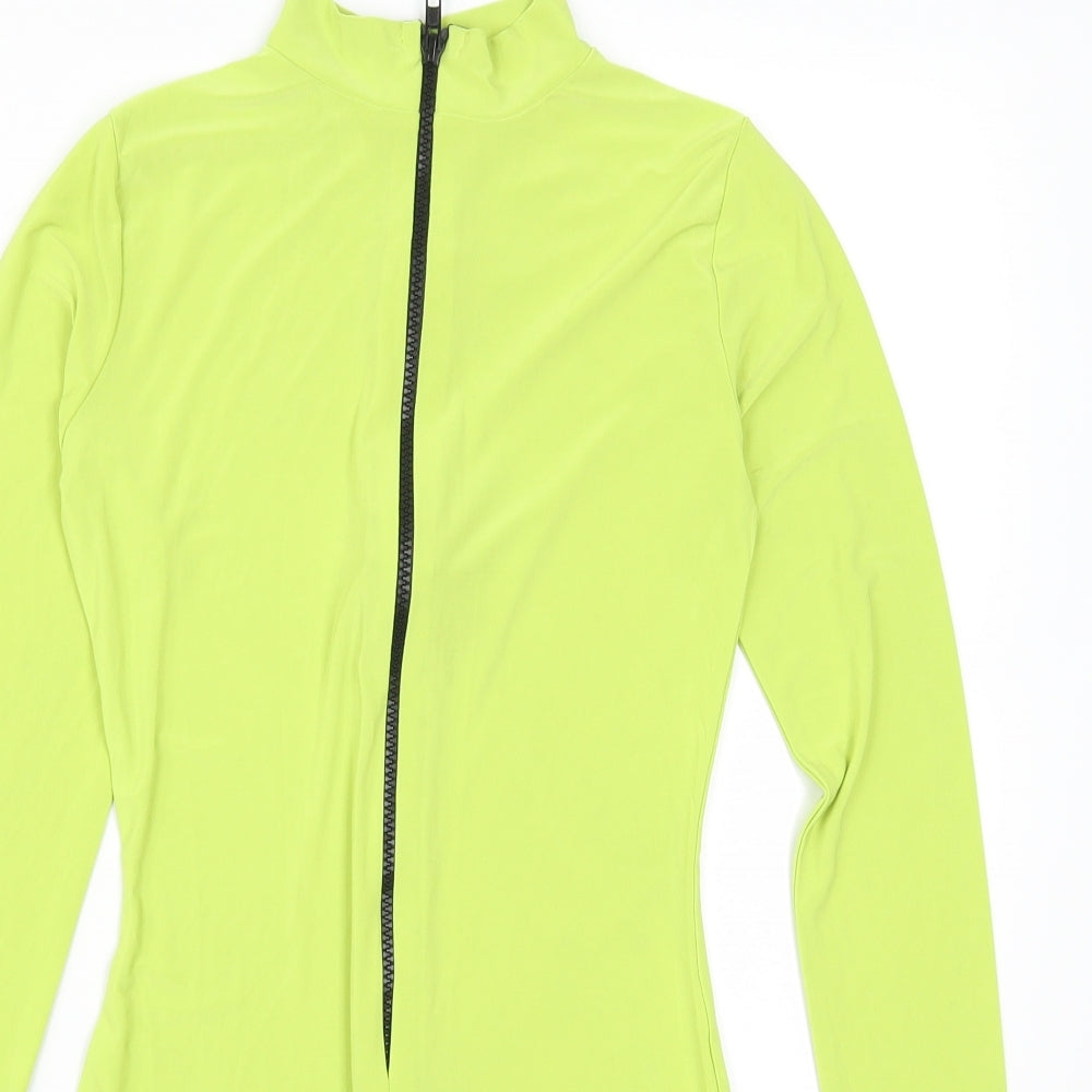 Missguided Womens Green   Playsuit One-Piece Size 8 L3 in