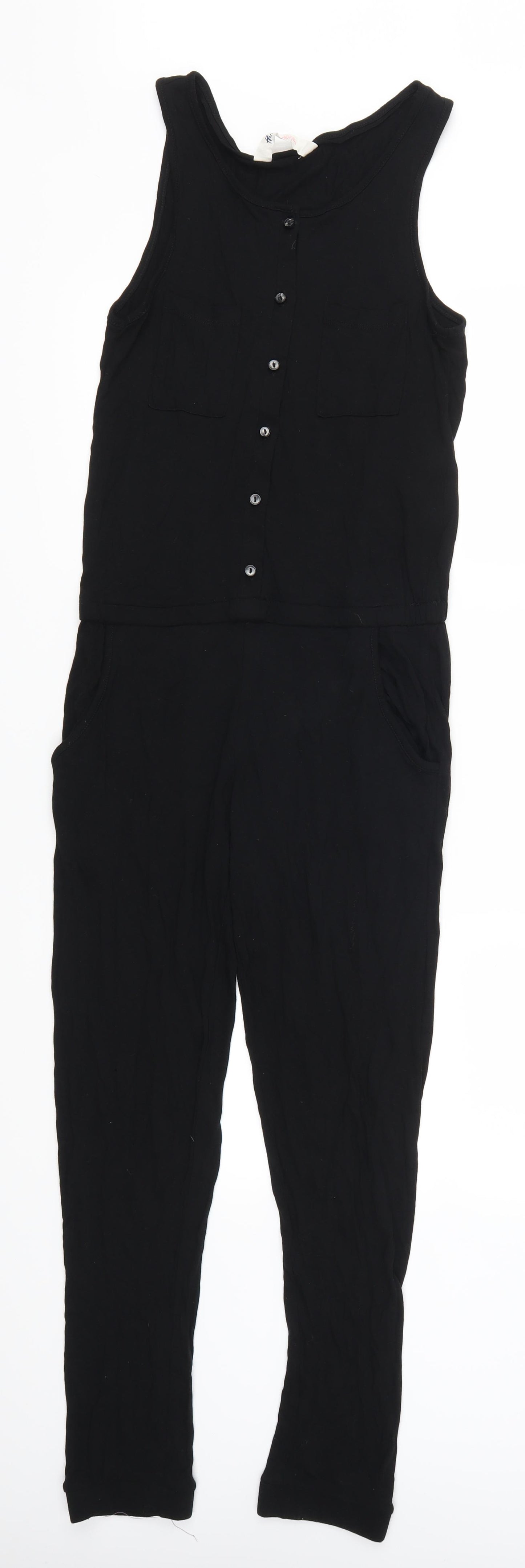 H&M Girls Black   Jumpsuit One-Piece Size 12 Years