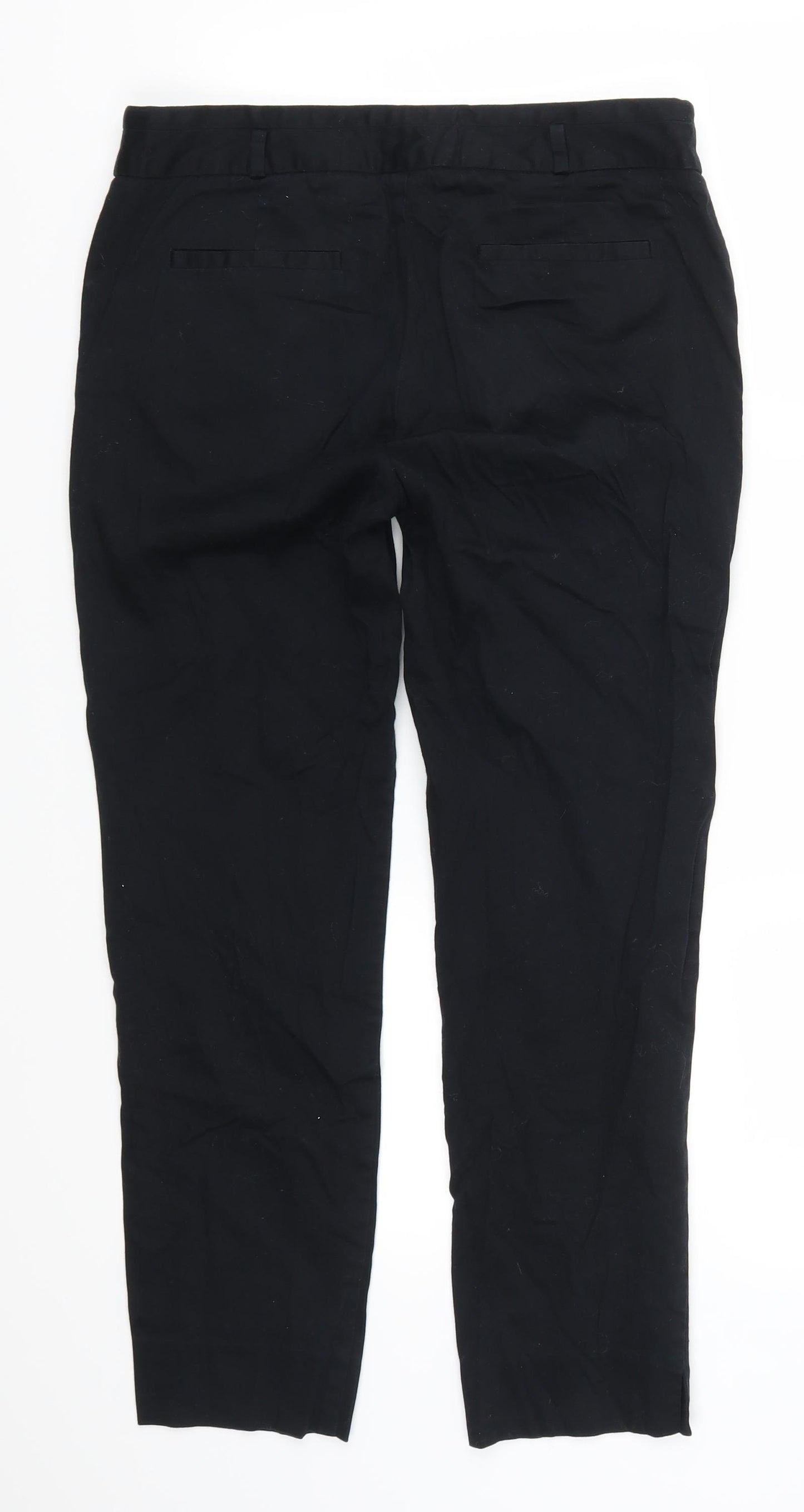 Warehouse Womens Black   Trousers  Size 10 L26 in
