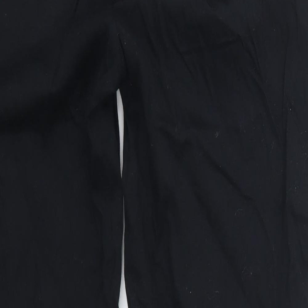 Warehouse Womens Black   Trousers  Size 10 L26 in