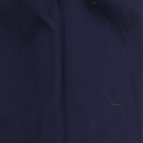 Marks and Spencer Womens Blue  Denim Straight Jeans Size 8 L27 in