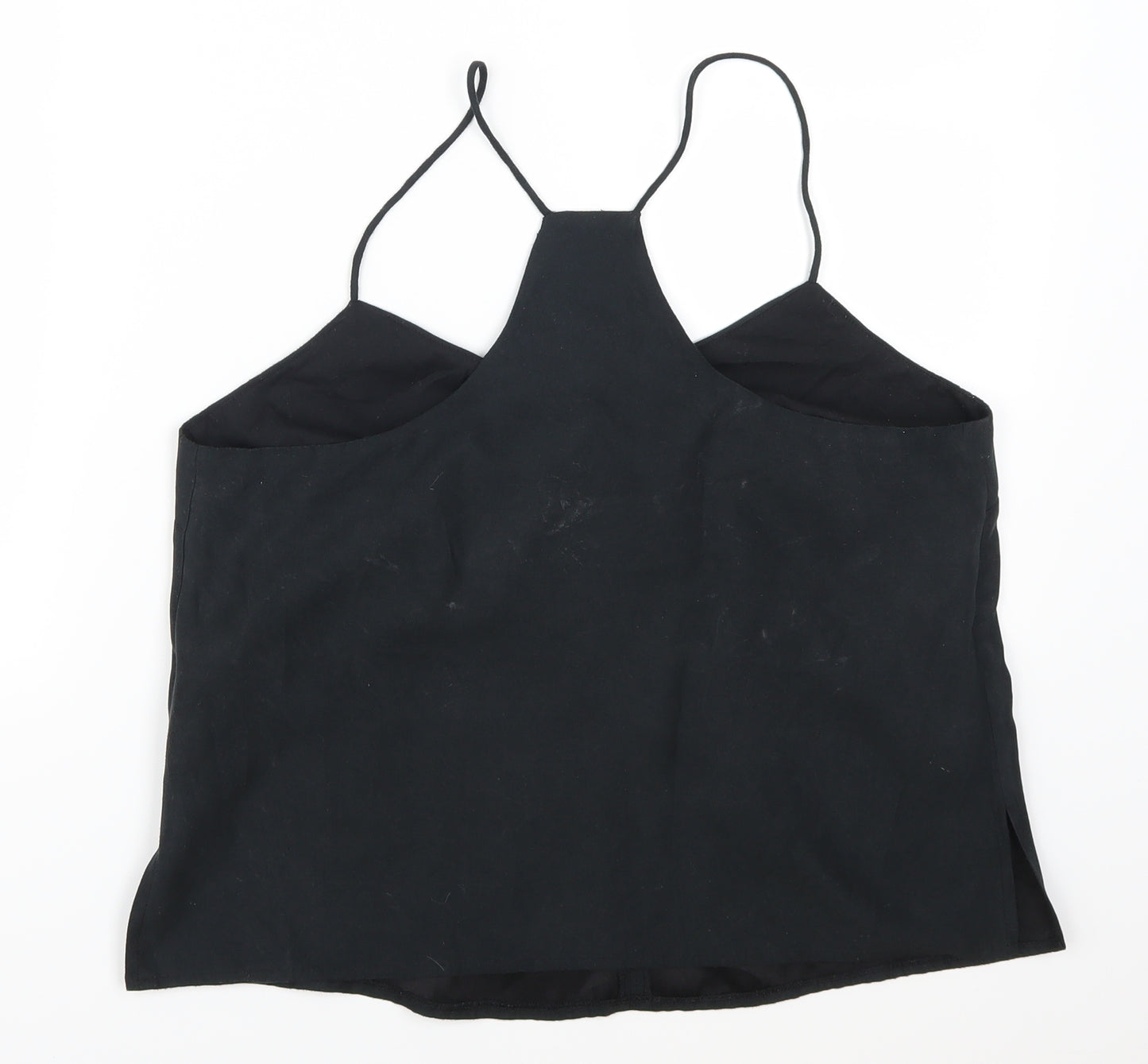 River Island Womens Black   Basic Tank Size 12