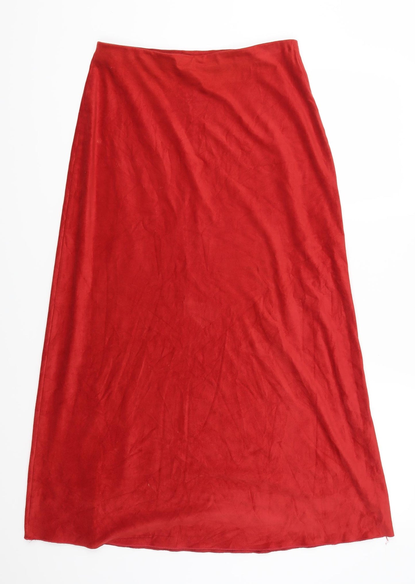 Per Una Womens Red   A-Line Skirt Size 14