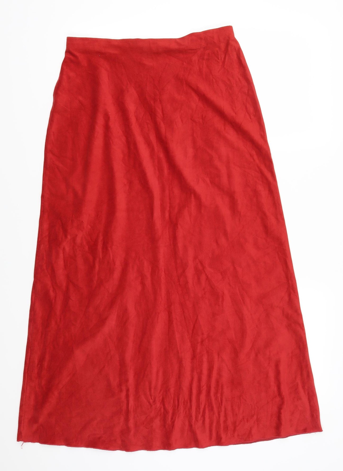 Per Una Womens Red   A-Line Skirt Size 14