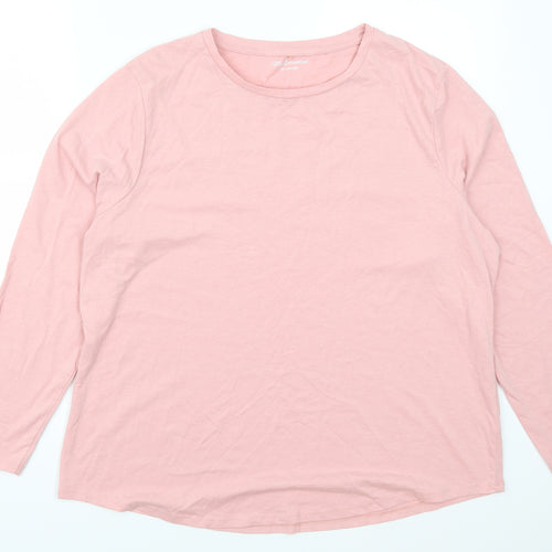 Georg Womens Pink   Basic T-Shirt Size 20