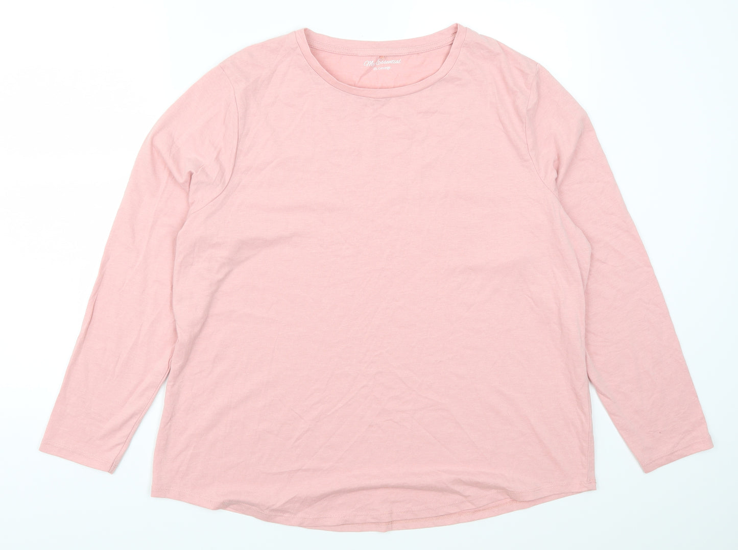 Georg Womens Pink   Basic T-Shirt Size 20