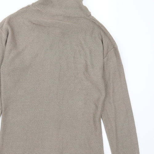 Ambiance Womens Brown   Cardigan Jumper Size L