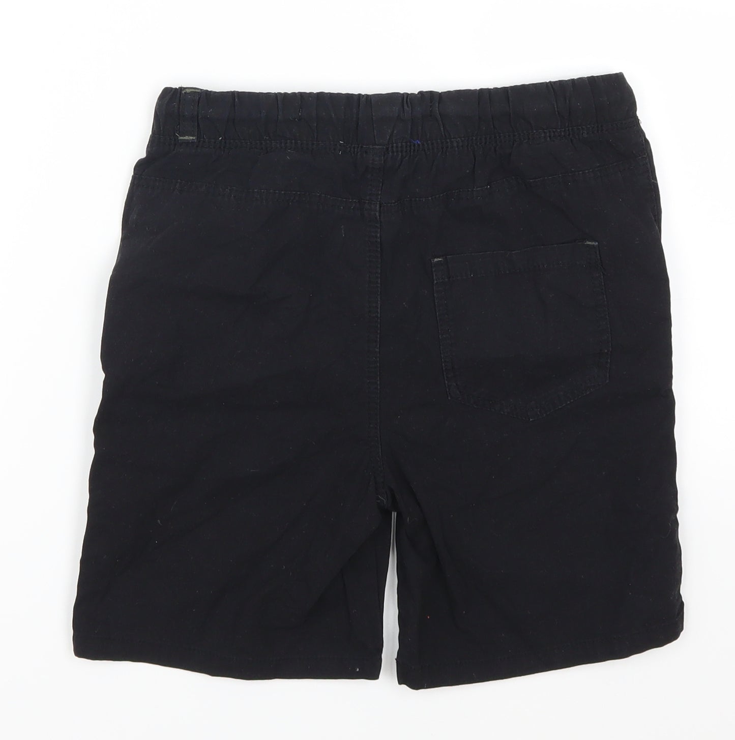 Denim Co Boys Black   Chino Shorts Size 10-11 Years