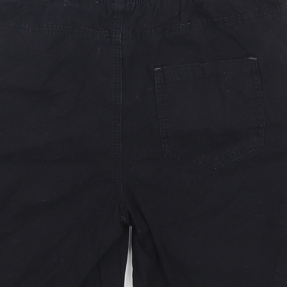 Denim Co Boys Black   Chino Shorts Size 10-11 Years