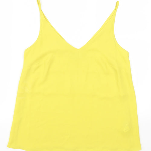 Papaya Womens Yellow   Basic Tank Size 8