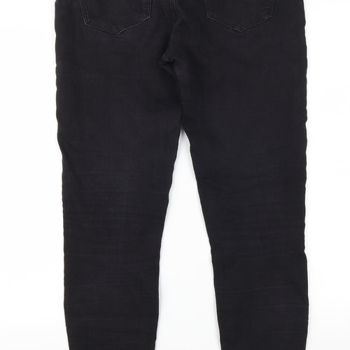 Denim Co Womens Grey  Denim Skinny Jeans Size 10 L29 in