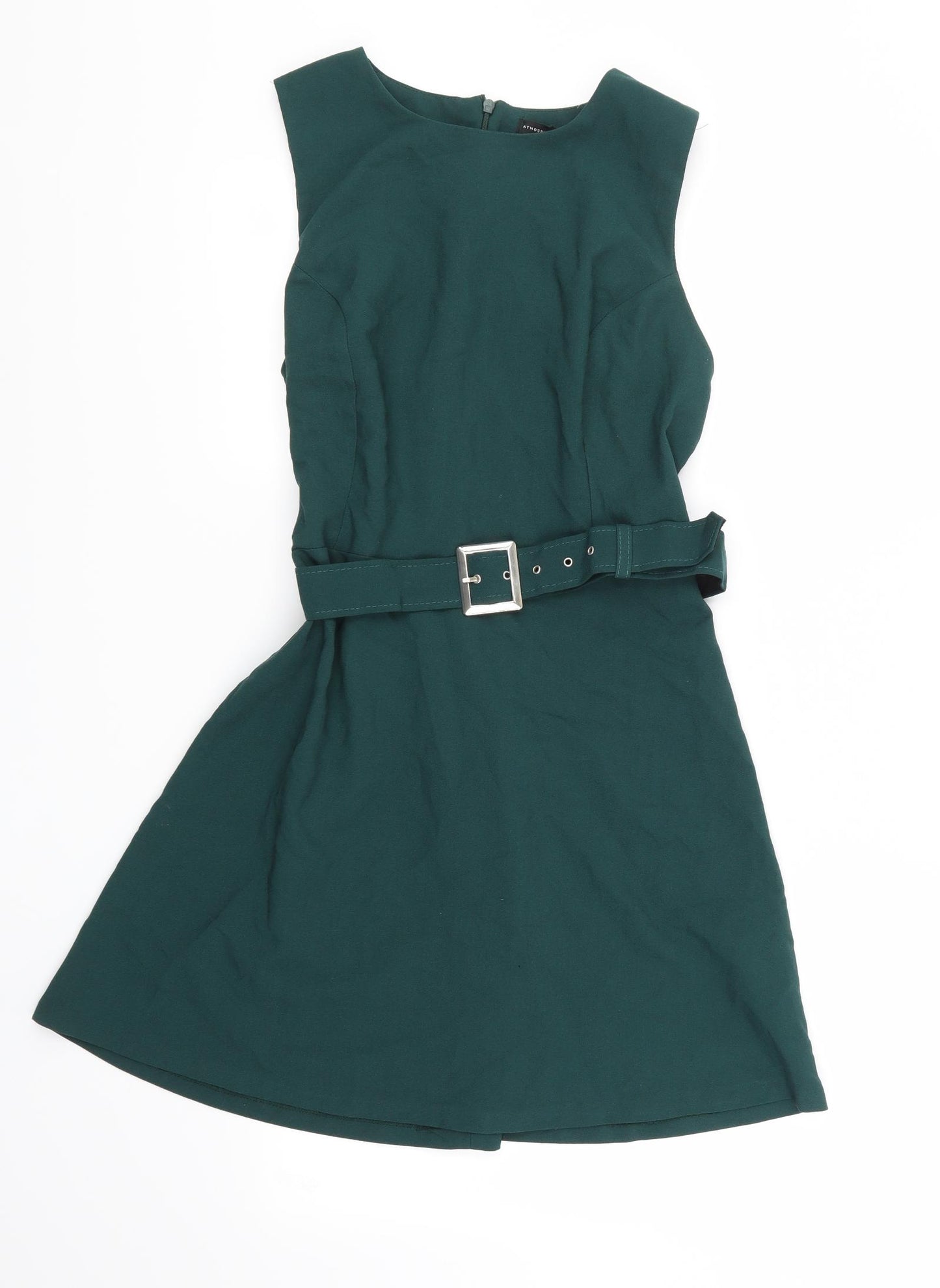 Primark Womens Green   Skater Dress  Size 14