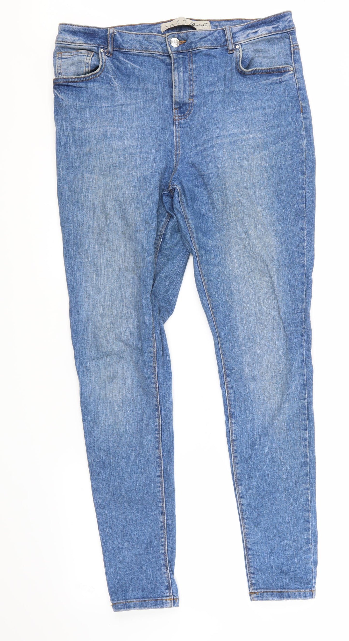 Primak Womens Blue   Skinny Jeans Size 16 L32 in