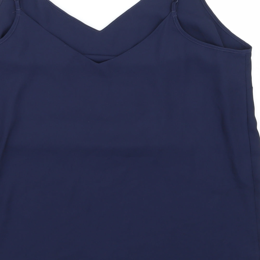 George  Womens Blue   Basic Blouse Size 18