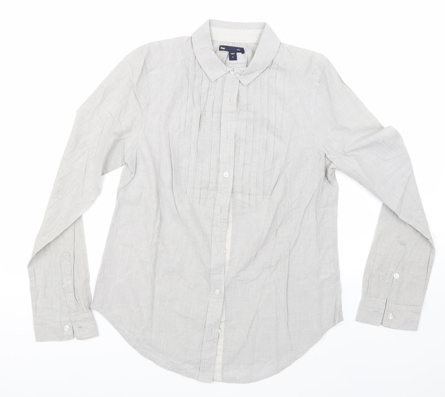 Gap Womens Grey   Basic Button-Up Size S