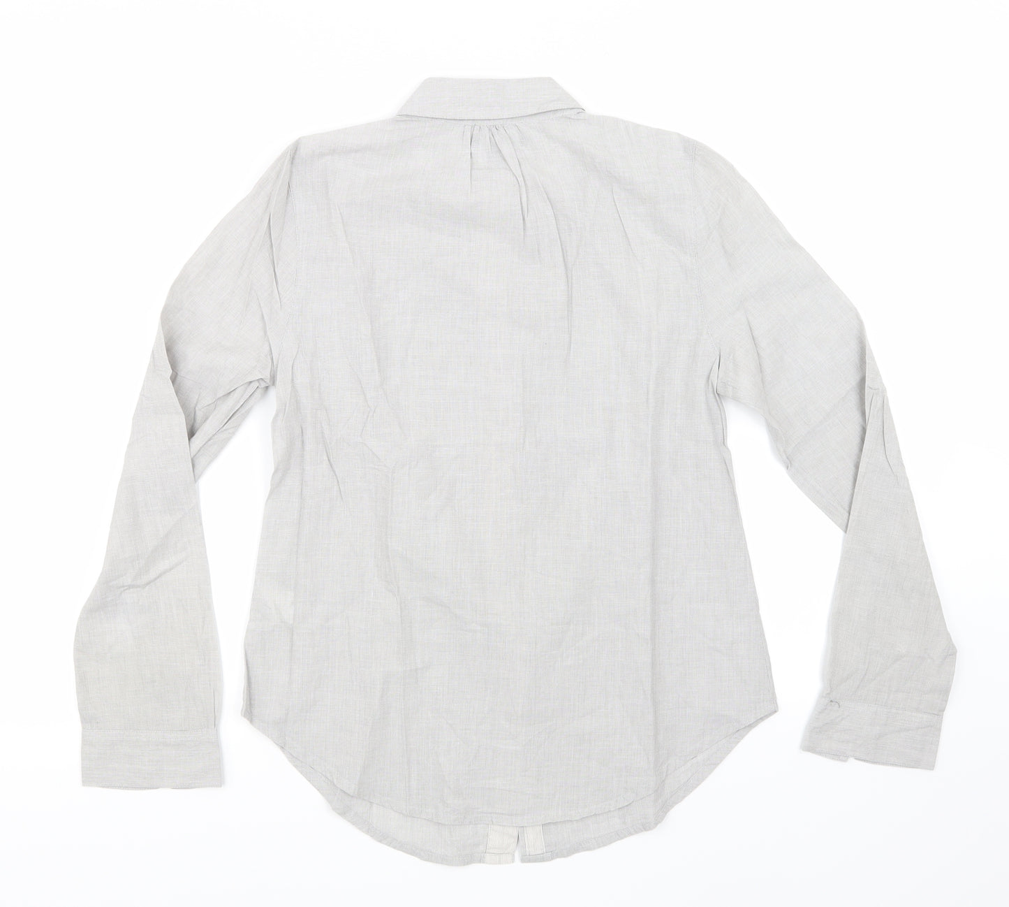 Gap Womens Grey   Basic Button-Up Size S
