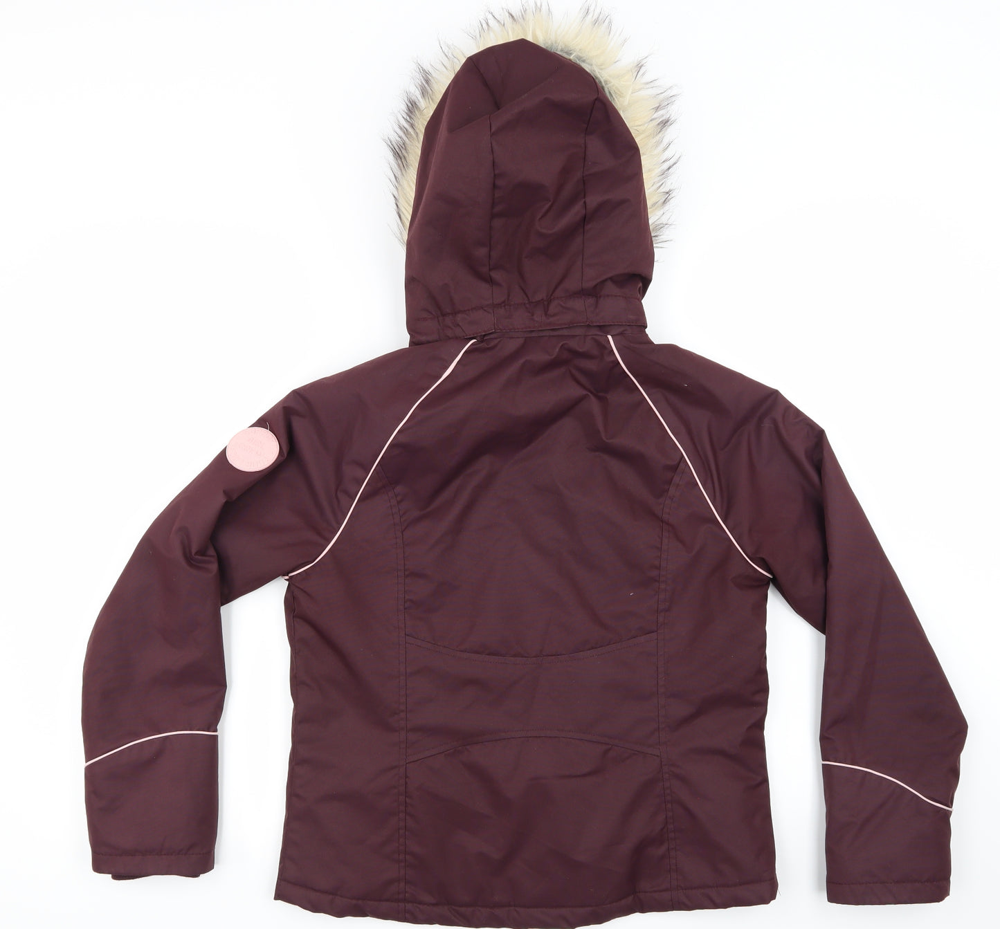 H&M  Girls Purple   Puffer Jacket Coat Size 11-12 Years