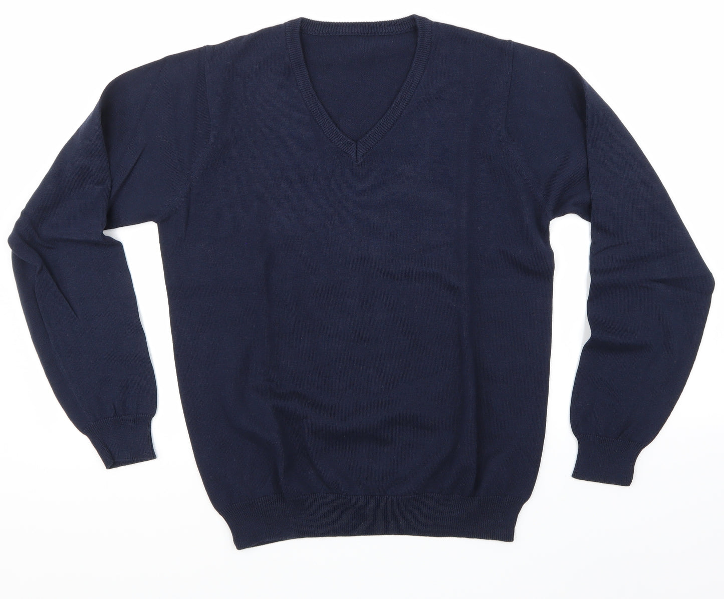 Marks & Spencer Boys Blue   Pullover Jumper Size 13-14 Years